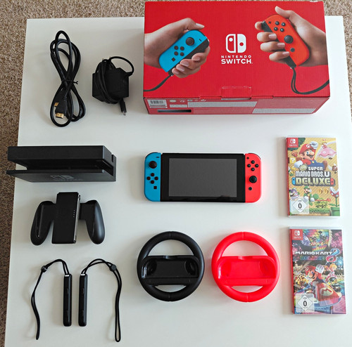 Nintendo switch 32gb neon - nintendo,