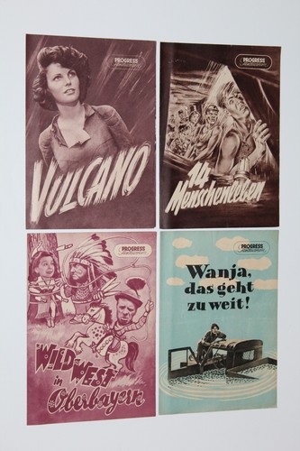 Stück uralte filmprogramme - stück,