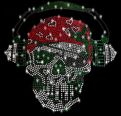 Xxl strasssteine totenkopf - strasssteine,