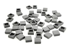 100x LEGO 1x1 Fliese eckig