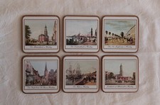 6  Untersetzer für Gläser   Hamburg Motive   Originalkarton  Pimpernel  