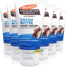 6x Palmers Kakaobutter Handcreme mit Vitamin E - 60g