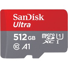 SanDisk Ultra microSDXC 512GB UHS-I A1 Speicherkarte 150MB/s Neu OVP