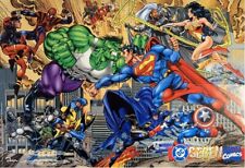 DC gegen Marvel Crossover Serie 2-10 – Comics mit Poster, Dino Verlag, 1996
