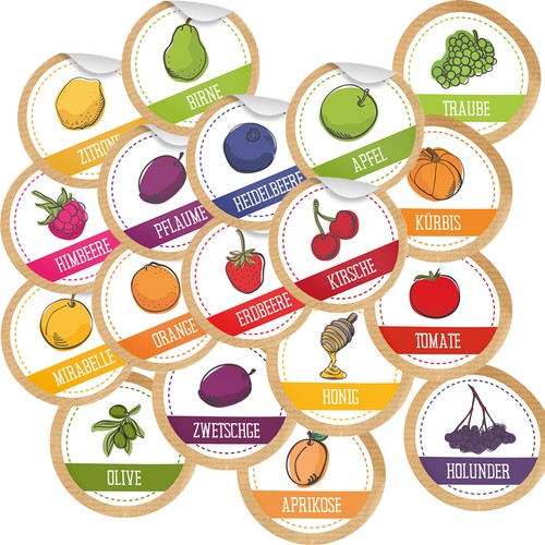 24x sticker aufkleber - sticker,