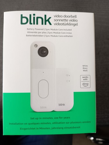 Amazon blink video doorbell - blink,
