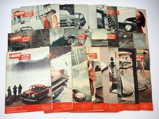 26x Zeitschrift Auto Motor und Sport Jahrgang 1954 für PKW und Motorrad