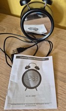 Glocken Wecker digital NEU