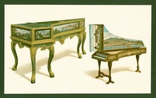 Lithographie anno 1892 - ,