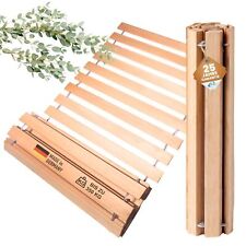 Coemo Rollrost DELUXE extrastabiles Vollholz, ohne Montage rutschsicher, 350 KG 