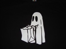 Ghost Trick or Treat Halloween