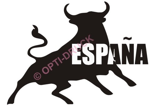 Stieraufkleber stier spanien - stieraufkleber,