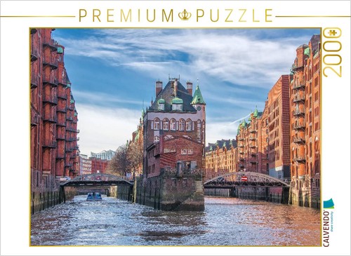 Calvendo puzzle speicherstadt - puzzle,