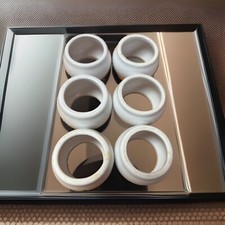 Porzellan-Serviettenhalter