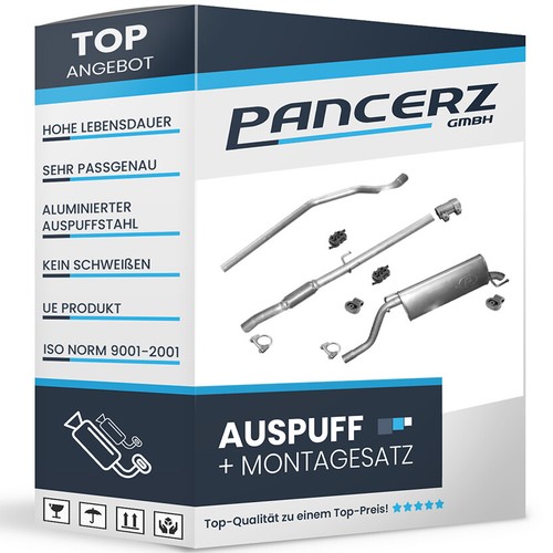 Auspuffanlage für opel corsa - opel,