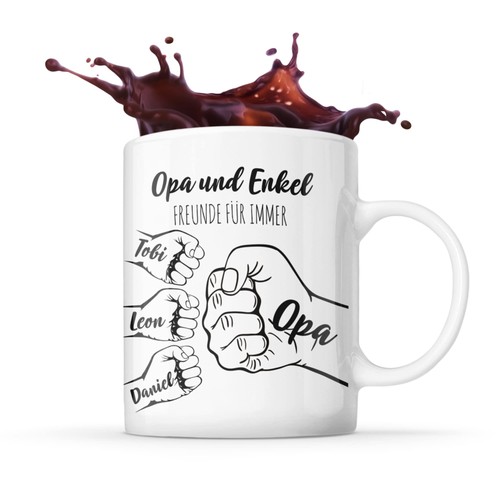 Opa und enkel tasse als - tasse,