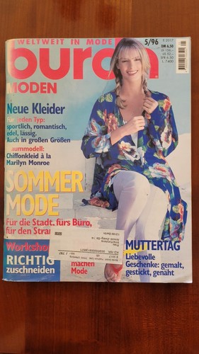 Burda moden mit - burda, schnittmuster