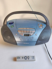 CD Radio Kassette Ghettoblaster Sony CFD-S300L + Fernbedienung