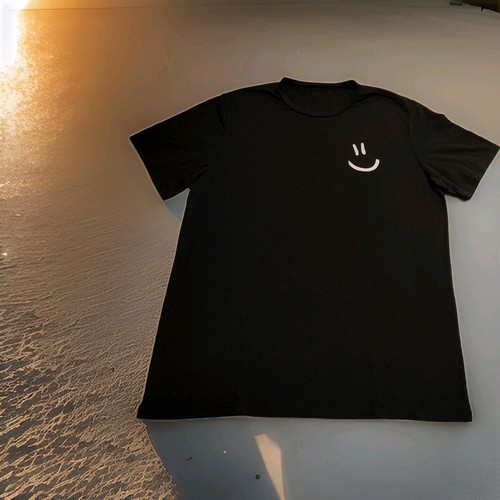 Shirt schwarz mit süßen - schwarz,