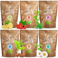 Mate Tee Bio Soul Mate Yerba Mate Mild Mehr Koffein als Kaffee Ungeräuchert 500g