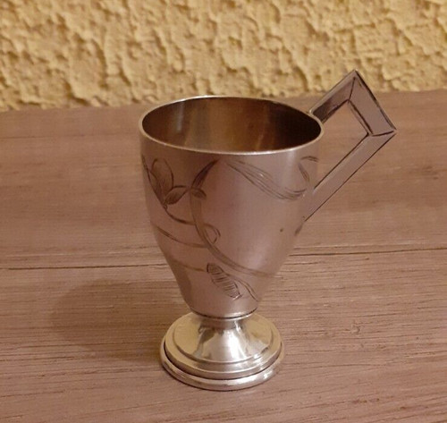 Russischer vodkabecher mit - vodkabecher,