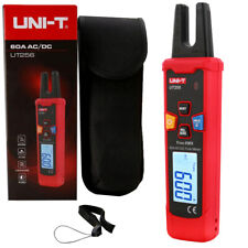 UT256 Gabel Stromzange NCV 60A AC DC Offenem Zangen Zangenamperemeter + TASCHE