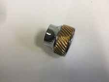 Dornbracht Bellevue Griff Groß Chrom/Gold, Ersatz-Griff, gebraucht