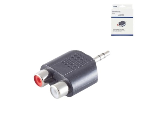 Dinic audioadapter 5mm - dinic, 3,5mm
