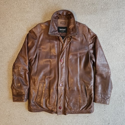 Lakeland braune lederjacke - lakeland,