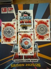 Match Attax 25/26 Bundesliga Meisterschale 2. Liga Schale Ball Topps Logo NEU