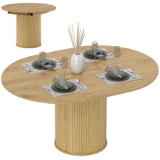 HOMCOM Esstisch ausziehbar 6-8