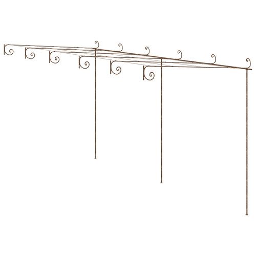 Garten pergola antik - garten-pergola, antik-braun