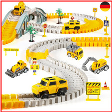 260pcs Autorennbahn Rennbahn 6
