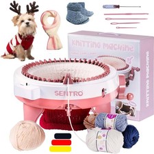Smart Strickmaschine mit 48 Nadeln Kreative Strick Maschine Stricken Maschine DE