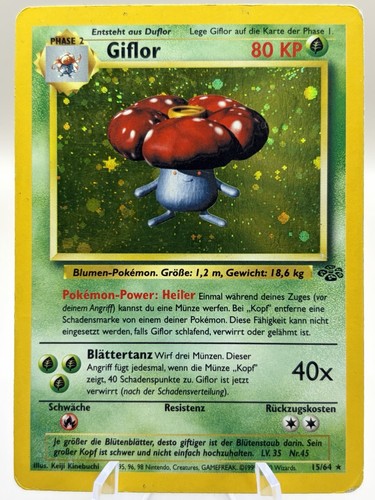 Pokémon karte giflor 64 - karte,