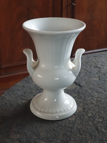 Henkel vase porzellan - porzellan, weiß