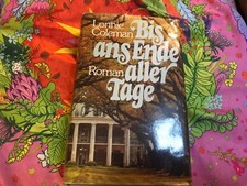 Lonnie Coleman 🌳 Bis ans Ende aller Tage 🌳 Gebunden 1974