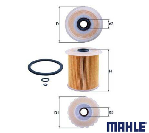 Mahle 75d kraftstofffilter - mahle, kx