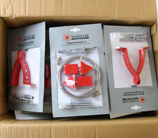 Seilspann Garnitur Wand und Deckenhalter Set mit Montagezubehör Restposten 20st.