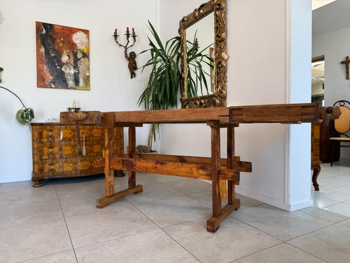 Antike hobelbank werkbank - antike,