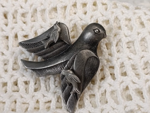 Vogel brosche mit passenden - vogel,