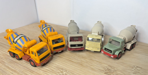 Wiking betonmischer mercedes - wiking,