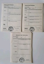 Genealogie,  Blankourkunden PFA Stadtroda