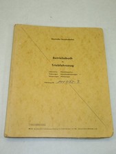 Original Betriebsbuch - " E41 032 bzw. 141 032-3 " - Elektrolok der DB - HDH14