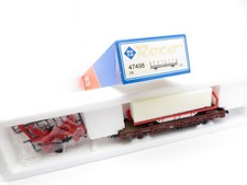 349HO - Roco H0 47498 k - Rungenwagen mit Beladung Circus Williams - top in OVP