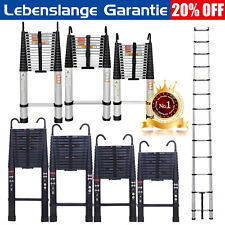 Teleskopleiter Anlegeleiter Aluleiter Alu Stehleiter Mehrzweckleiter max 150kg