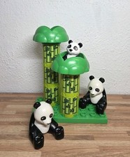 Lego Duplo Panda Familie Auf Bambus