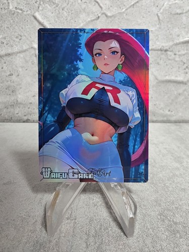 Waifu card jessie bea holo - card,