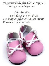 Puppen Schuhe Schnürschuhe in