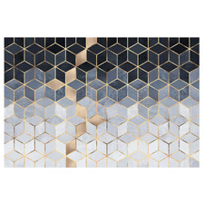 Vliestapete Goldene Geometrie